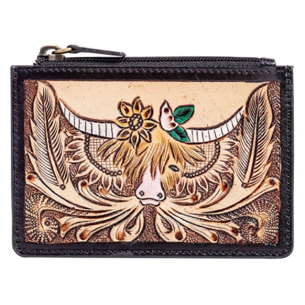 FINAL MARKDOWN! 💥Handcrafted Leather Card Holder